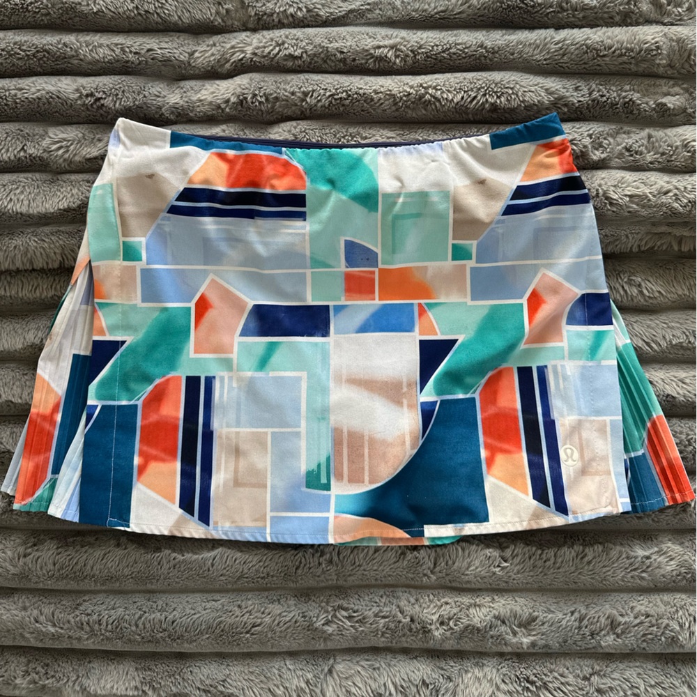 Lululemon Play Off The Pleats Skirt 12 TALL